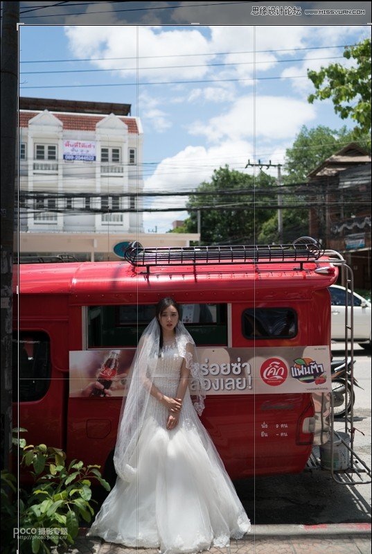 学习调亮美化街拍婚纱照片的PS教程