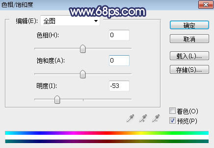 PS调出户外山林中的冷色阳光人物照片