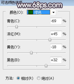 用PS打造唯美冷色背光树林女孩照片