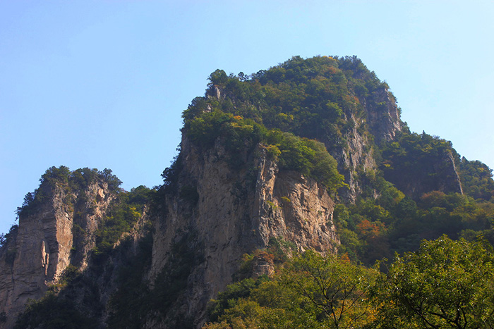 调出唯美云雾霞光高山风景照片的PS教程