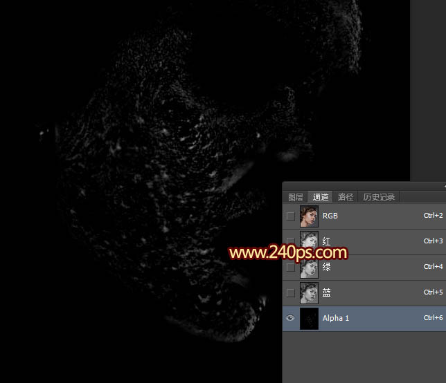 用超强PS通道对头像照片磨皮处理的方法