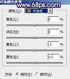 用PS打造唯美梦境蓝褐色草原人物照片