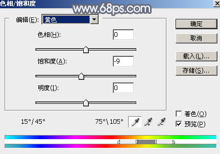 调出冷调淡蓝色户外美女照片的PS教程