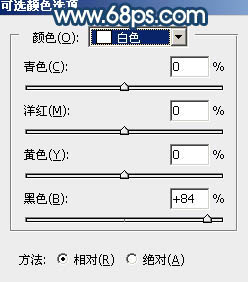 调出暗褐色晨曦美女照片的PS教程