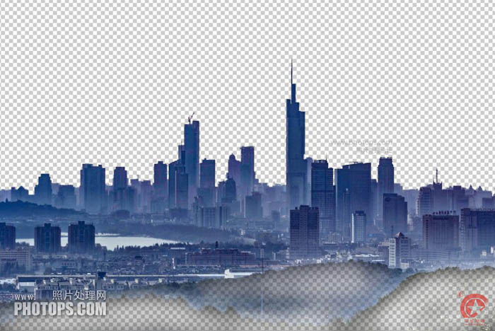 把雾霾城市照片修复成高清效果的PS教程