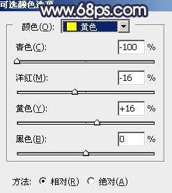 调出金色霞光户外美女图片的PS教程