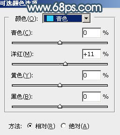 PS如何调出泛白色的草地美女照片