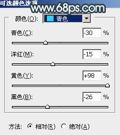 调出夏季青绿色户外美女照片的PS教程