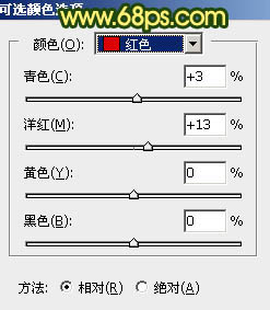 PS调出秋季黄褐色的路边美女街拍照片