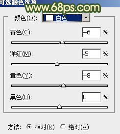 用PS调出秋季橙绿色草地背景美女图片