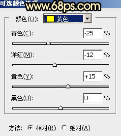 用PS调出紫色霞光唯美外景美女照片