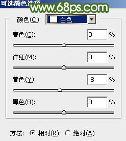 用PS打造甜美草绿色学生装美女照片