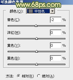 调出秋季橙黄色外景人物照片的PS教程