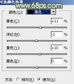 PS把室内甜美女生图片调成漂亮青红色