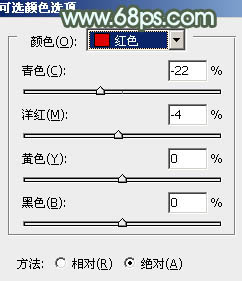 PS把室内甜美女生图片调成漂亮青红色