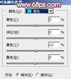 PS调出秋季金黄色的果子美女图片