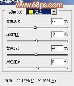 PS调制浅黄色的室内可爱美女头像照片