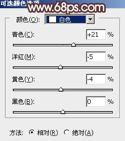 用PS如何调制漂亮淡黄色外景女生图片