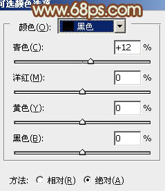 PS打造秋季金黄色草地上的长发美女图片