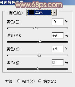 PS把树林女生写真照片调成黄褐色