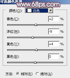 用PS把户外人物照片背景调成青褐色