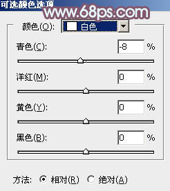 用PS把户外人物照片背景调成青褐色