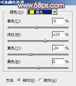 用PS把户外人物照片背景调成青褐色