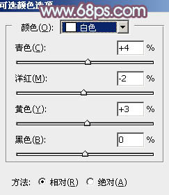 用PS把户外人物照片背景调成青褐色