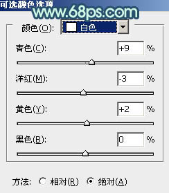 调制唯美黄褐色女生照片的PS教程