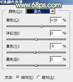 PS调出古典墨绿色彩的外景女生图片