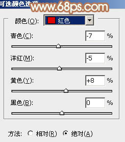 PS调出唯美黄褐色的黄昏外景美女图片