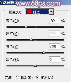 用PS调出紫色花丛背景的可爱女生照片