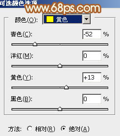 PS调出韩系风格的黄褐色甜美女生照片