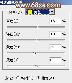 如何用PS调出流行黄褐色的甜美女生照片