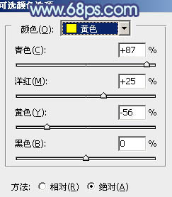 用PS把时尚韩系美女图片调成青灰色