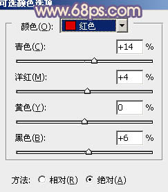 PS通道替换调出紫红色的美女头像照片