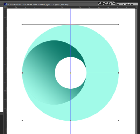制作立体圆形旋涡样式图标的PS教程