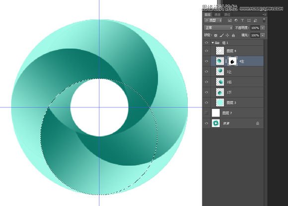 制作立体圆形旋涡样式图标的PS教程