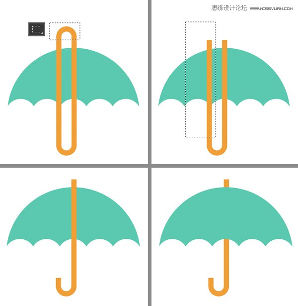 设计扁平化风格天气图标的PS实例教程