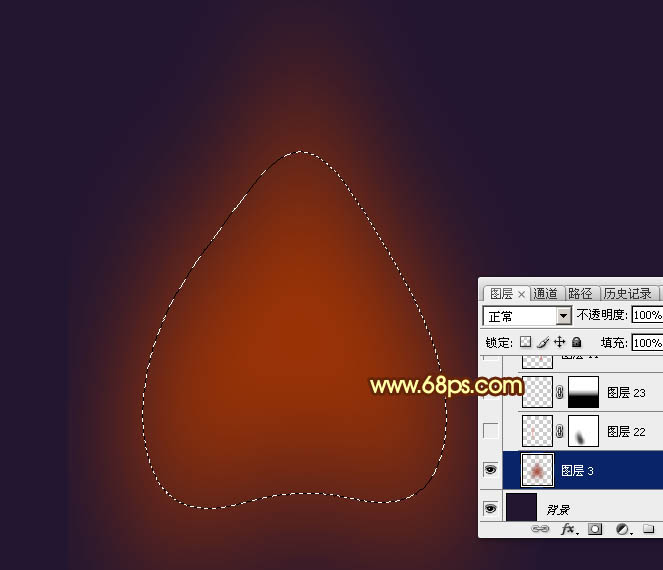 制作逼真漂亮火焰图片的PS教程