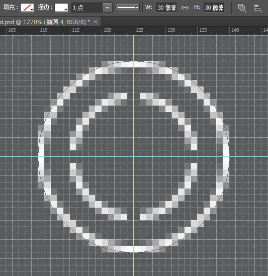 制作圆形黑白几何图案的PS教程