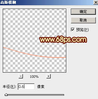 制作漂亮红色动感光束图案的PS教程