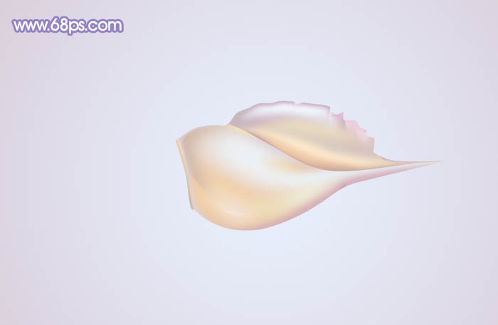 Photoshop色彩漂亮的海螺制作教程