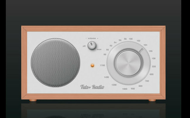 制作复古木质收音机的PS实例教程
