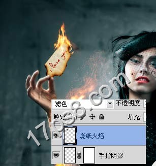 PS合成正在表演魔术的女魔术师图片