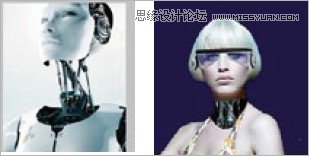 合成科幻女性机器人海报图片的PS教程