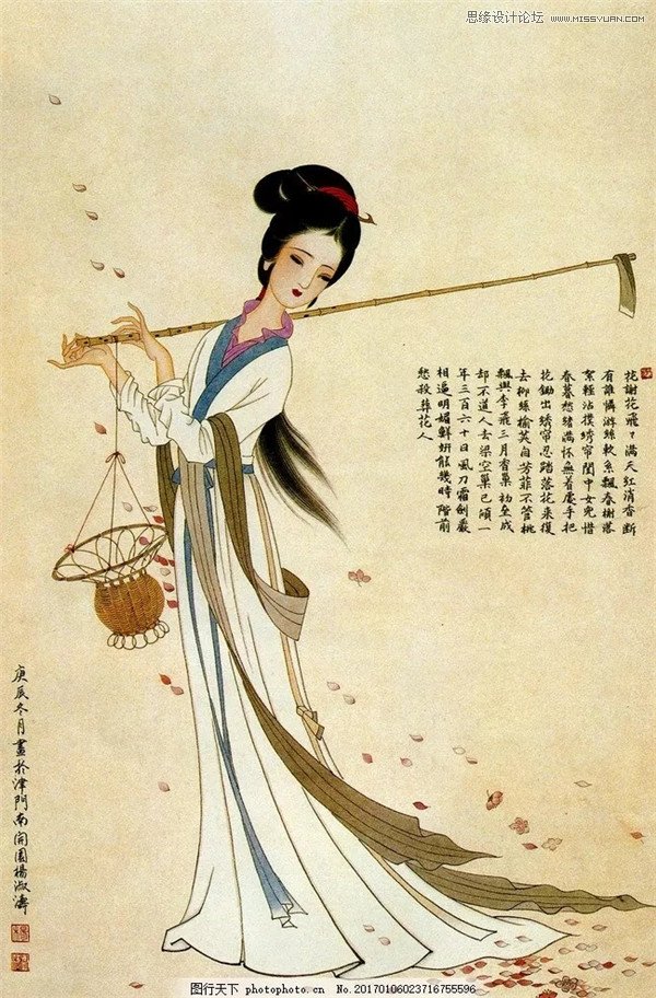 合成中国古典工笔画图片风格的PS教程