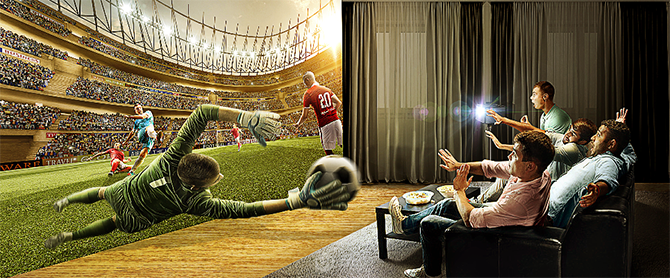合成VR主题特效足球海报图片的PS教程