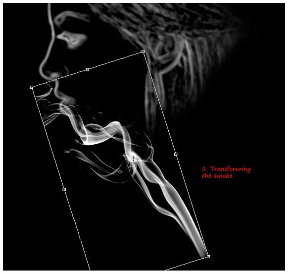 合成虚幻烟雾头像特效照片的PS教程