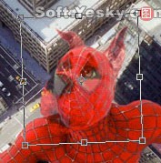 教你PS合成创意独特的蜘蛛侠照片